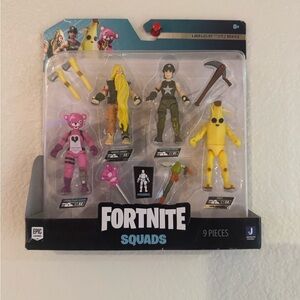 Fortnite Squads Action Figure Set - Multicolor
